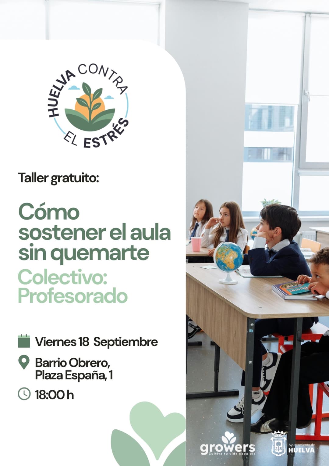 Cómo sostener el aula sin quemarte: Colectivo Profesorado