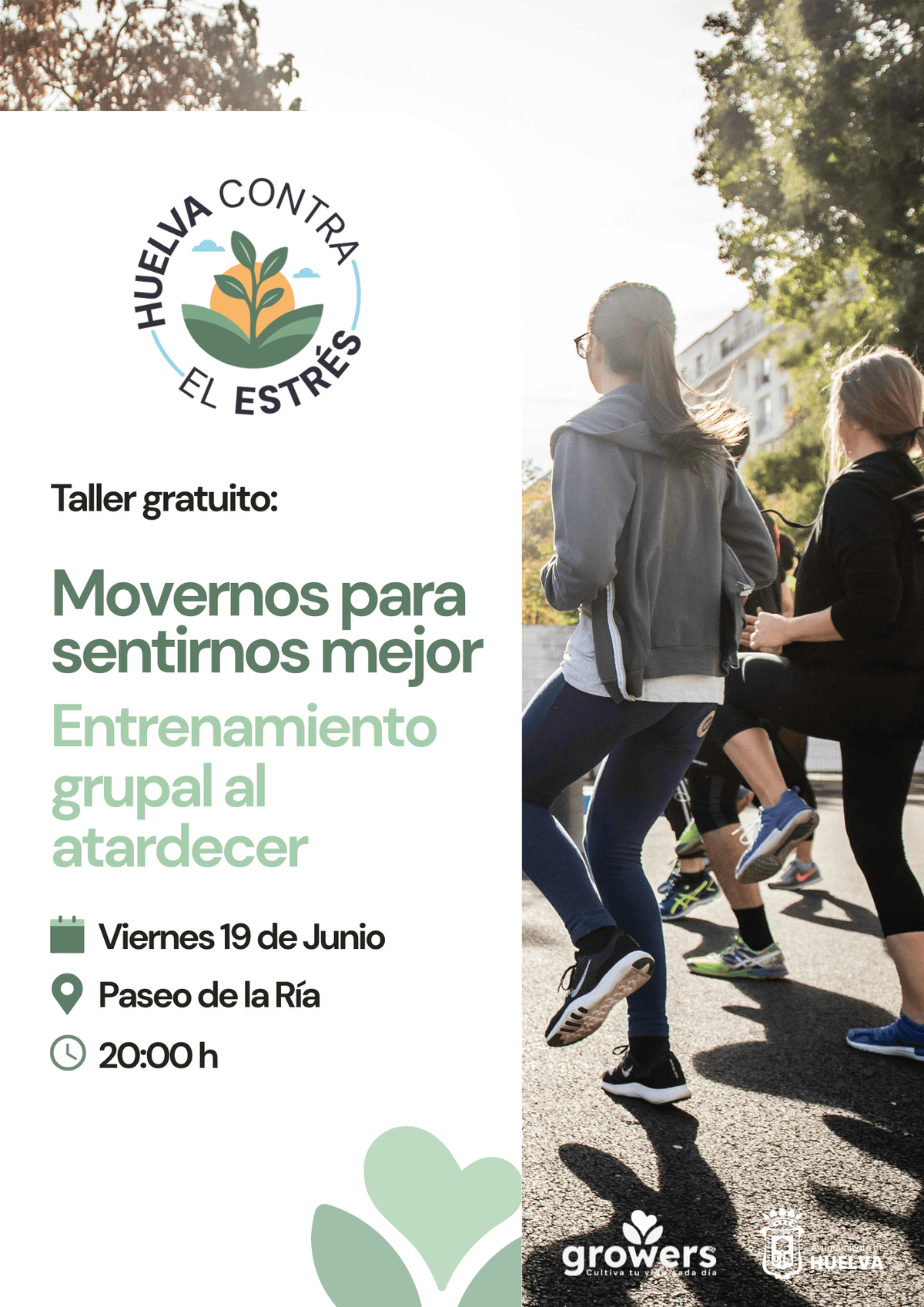 Moving to feel better: Group sunset training
